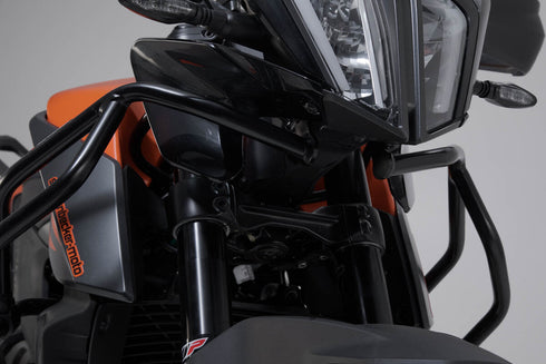 Protecciones sup. de motor para KTM original. Negro. KTM 390 Adv (19-).